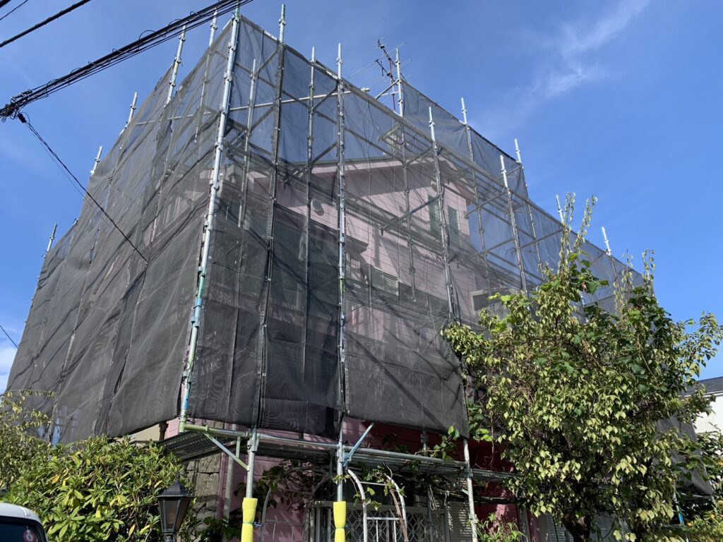 外壁塗装工事施工例7