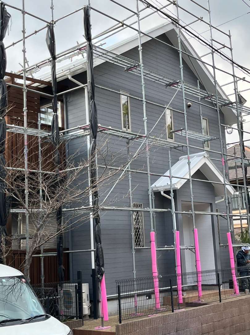 外壁塗装工事施工例9
