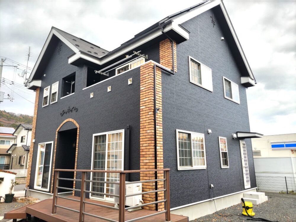 外壁塗装工事施工例1